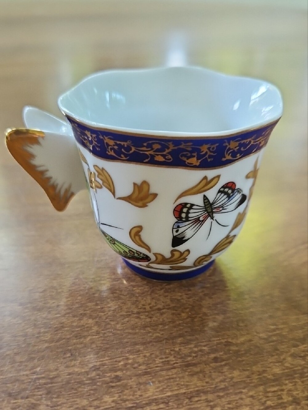 VTG Butterfly Demitasse Cup & Saucer - Picture 7 of 11